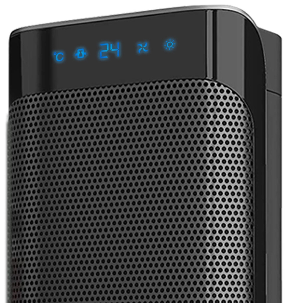 Zilan ZLN2045, 2000W, Ceramic Heater, Black