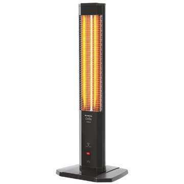 Kumtel MHR-1200 Mika, 1200W, Electric Convection Heater, Black