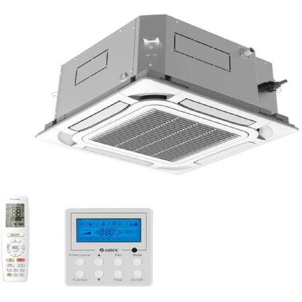 Gree GUD140W1/NhB-X GUD140T1/B-S TF06, 140m², Inventer, Grey