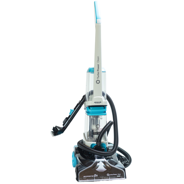 მტვერსასრუტი Arshia CW128-2887, 800W, 1L, Vacuum Cleaner, Silver/Blue