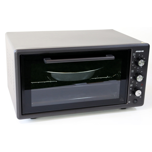 Arshia TO786-6124/M4540, 1400W, 50L, Electric Oven, Black