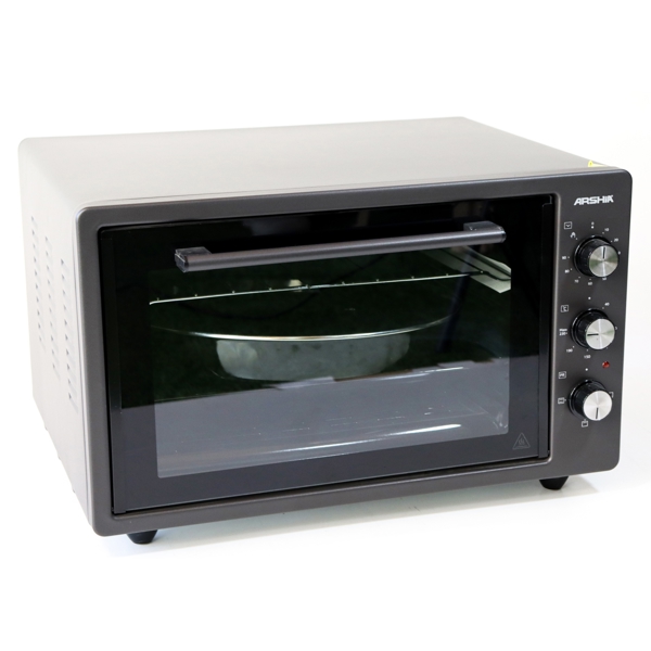 ელექტრო ღუმელი Arshia TO786-7132/M4230BL, 1400W, 48L, Electric Oven, Black