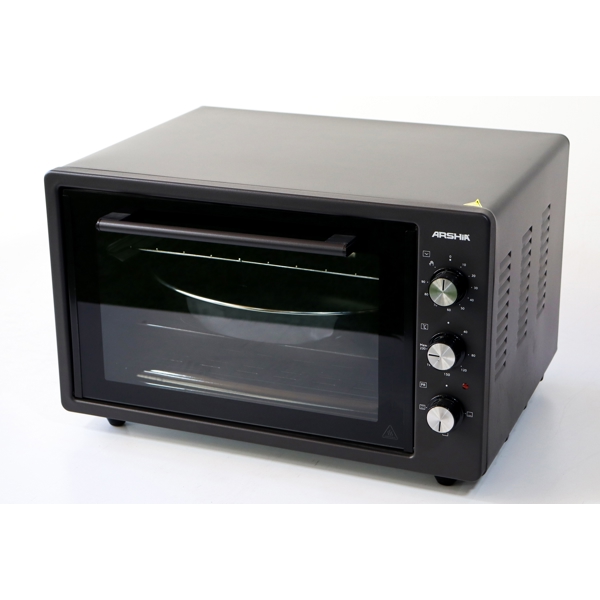 ელექტრო ღუმელი Arshia TO786-7132/M4230BL, 1400W, 48L, Electric Oven, Black