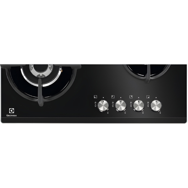 ჩასაშენებელი ქურის ზედაპირი Electrolux KGG6437K, Built-in, Black