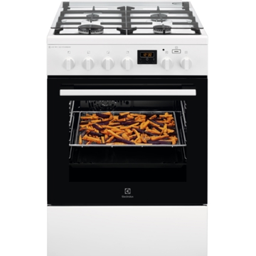 Electrolux LKK660200W, 4 Gas, Oven, White