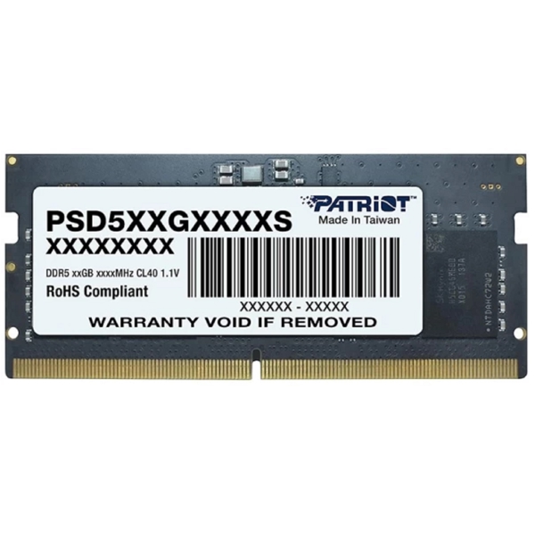 Patriot PSD516G560081S Signature, RAM 16GB, DDR5 SODIMM, 5600MHz