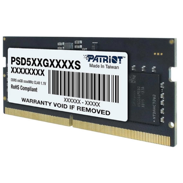 Patriot PSD516G560081S Signature, RAM 16GB, DDR5 SODIMM, 5600MHz