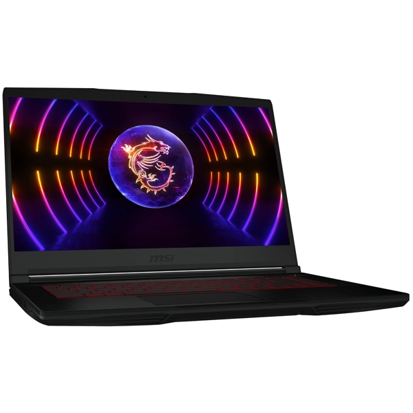 ნოუთბუქი MSI 9S7-16R821-442 Thin GF63 12VF, 15.6", i7-12650H, RTX4060 8GB, Black