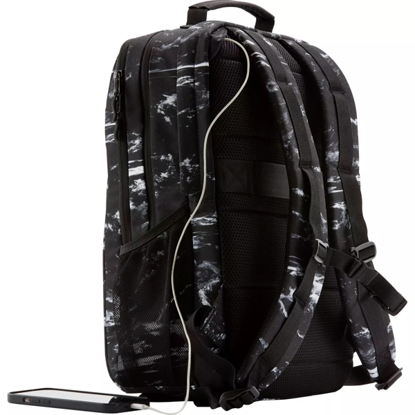 ნოუთბუქის ჩანთა HP 7K0E2AA, 16", Backpack, Black/Grey