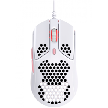 მაუსი HyperX 4P5E4AA Pulsefire Haste, Wired, USB, Gaming Mouse, Pink/White