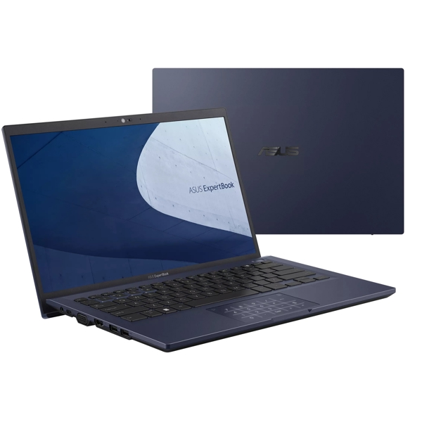 ნოუთბუქი Asus 90NX0571-M03MT0 ExpertBook B1400CB, 14", i7-1255U, 16GB, 512GB SSD, Integrated, Star Black