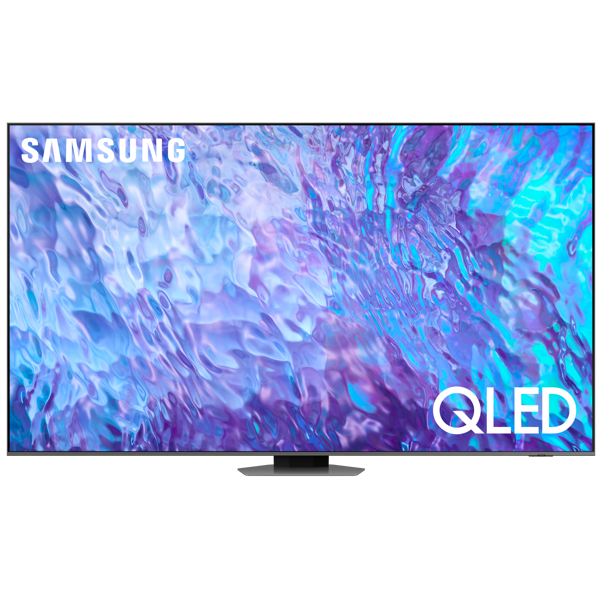 Samsung QE98Q80CAUXRU, 98", 4K UHD, Smart TV, USB, HDMI, LAN, BT, WIFI, Silver