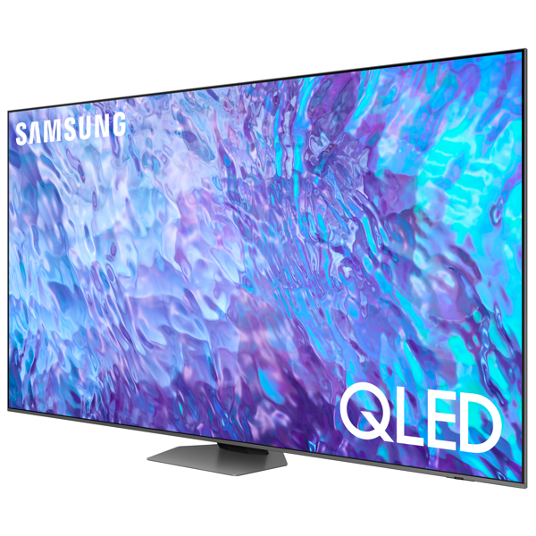 Samsung QE98Q80CAUXRU, 98", 4K UHD, Smart TV, USB, HDMI, LAN, BT, WIFI, Silver