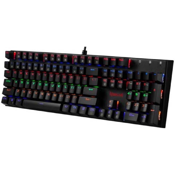 კლავიატურა Redragon K565R-1 Rudra, Wired, RGB, USB, Gaming Keyboard, Black