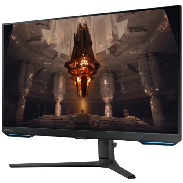 მონიტორი Samsung LS32BG700EIXCI Odyssey G7, 32", Monitor, UHD, IPS, HDMI, USB, DP, LAN, Black