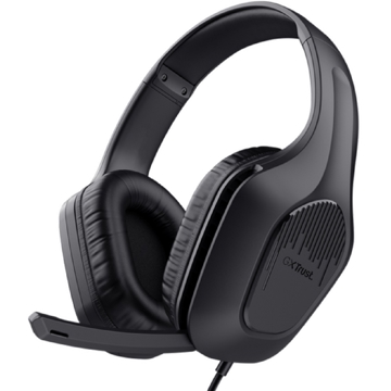 ყურსასმენი Trust 24990 GXT415 ZIROX, Gaming Headset, Wired, 3.5mm, Black