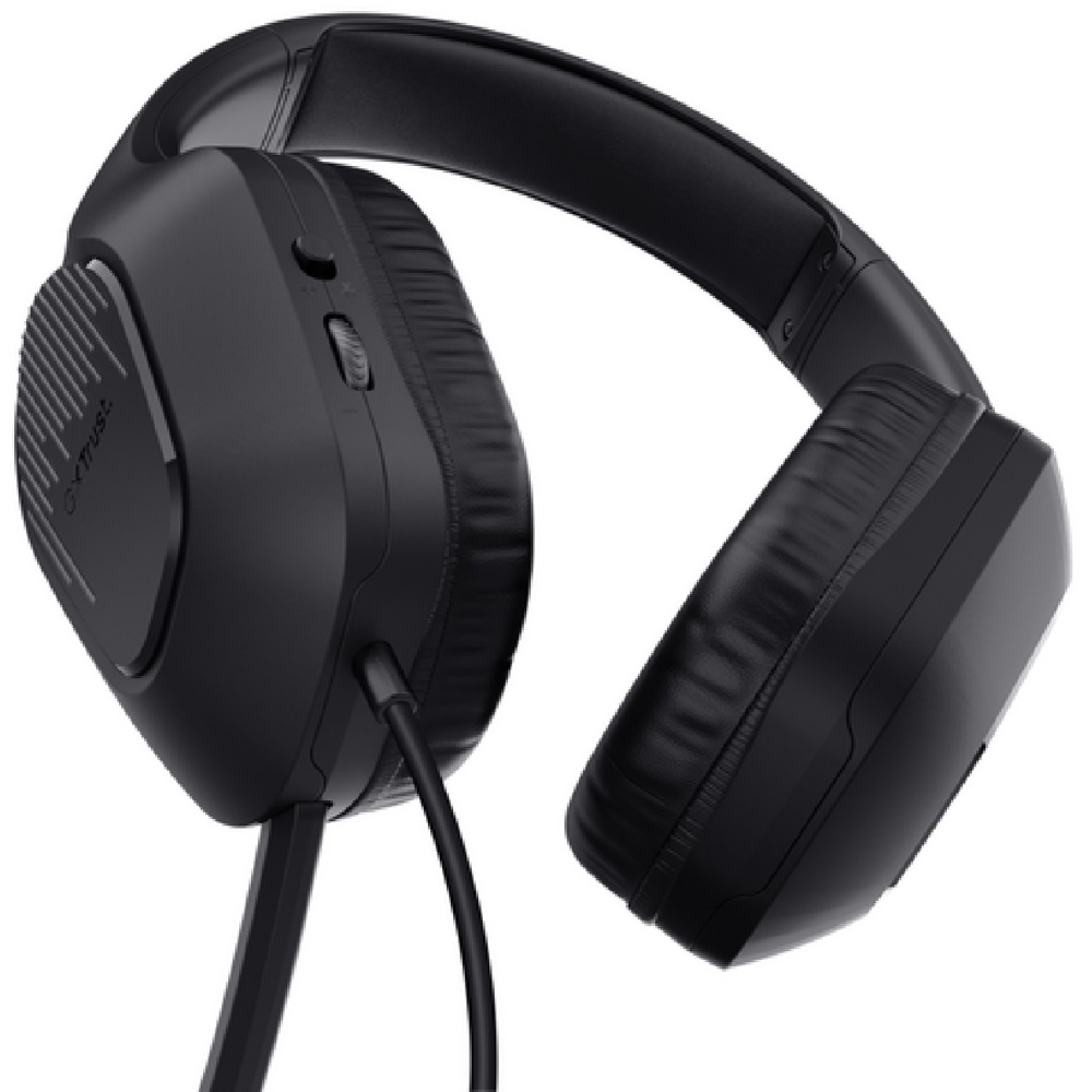 ყურსასმენი Trust 24990 GXT415 ZIROX, Gaming Headset, Wired, 3.5mm, Black