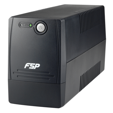 უწყვეტი კვების წყარო FSP PPF6000619, 1000VA, UPS, Black