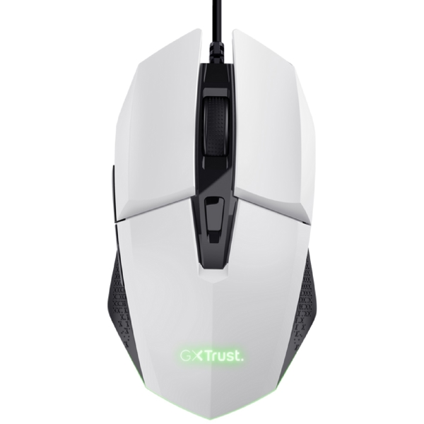 Trust 25066 GXT109W FELOX, Wired, USB, Gaming Mouse, White