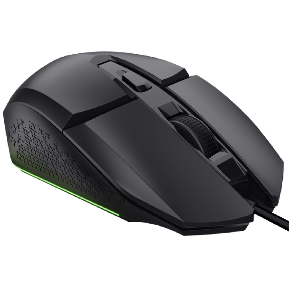 მაუსი Trust 25036 GXT109 FELOX, Wired, USB, Gaming Mouse, Black