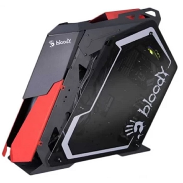 ქეისი A4tech GH-30 Bloody, Computer Case, MidT, ATX, Micro ATX, ITX, USB 3.0, USB 2.0, Black/Red