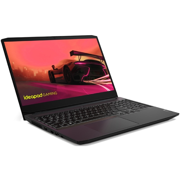 ნოუთბუქი Lenovo 82K2028URK IdeaPad Gaming 3, 15.6", Ryzen 5-5500H, 16GB, 512GB SSD, RTX2050 4GB, Black