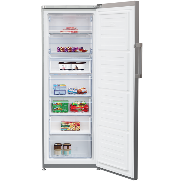 Beko RFNE280E13S B300, A, 280L, 42Db, Freezer, Silver