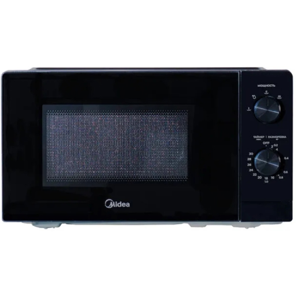 მიკროტალღური ღუმელი Midea MM7P012MZ-B, 20L, Microwave Oven, Black