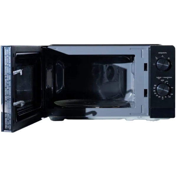 მიკროტალღური ღუმელი Midea MM7P012MZ-B, 20L, Microwave Oven, Black