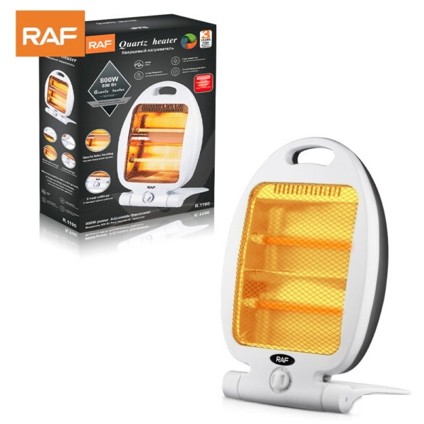 ინფრაწითელი გამათბობელი Raf R.1190, 800W, Electric Infrared Heater, White