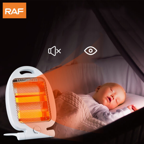 ინფრაწითელი გამათბობელი Raf R.1190, 800W, Electric Infrared Heater, White