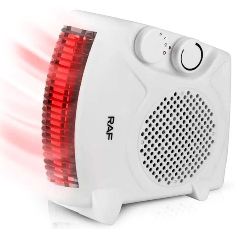 თბოვენტილატორი Raf R.1183, 2000W, 20m², Fan Heater, White
