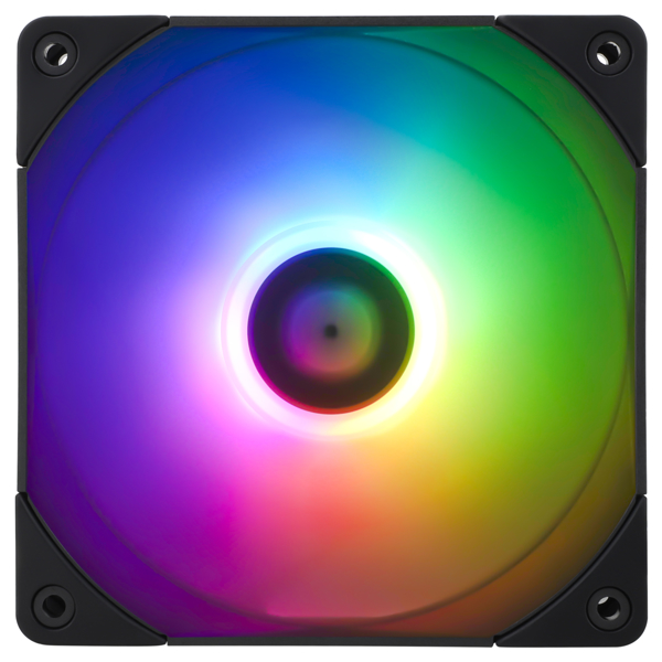 ThermalRight TR-TL-C12B-S*3, RGB, 120mm, 1500RPM, Cooler, Black