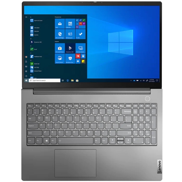 ნოუთბუქი Lenovo 20VEA116RK Thinkbook, 15.6", i7-1165G7, 16GB, 512GB SSD, Integrated, W11P, Mineral Grey