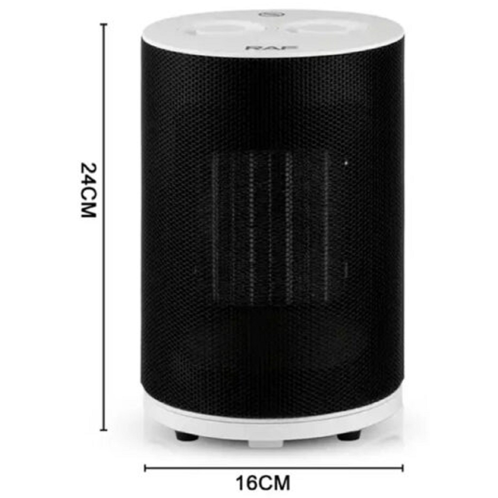 თბოვენტილატორი Raf R.1187, 1800W, 25m², Fan Heater, White
