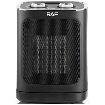 თბოვენტილატორი Raf R.1188B, 1800W, Fan, Black