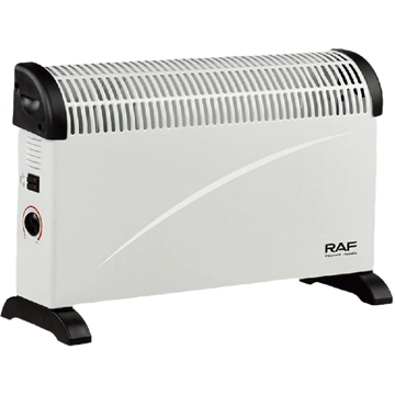 ელექტრო გამათბობელი Raf R.1176, 2000W, 18m², Electric Heater, White