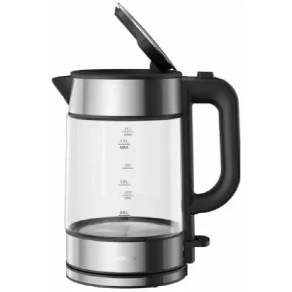 ელექტრო ჩაიდანი Xiaomi BHR7490RU, 2200W, 1.7L, Electric Kettle, Silver/Black