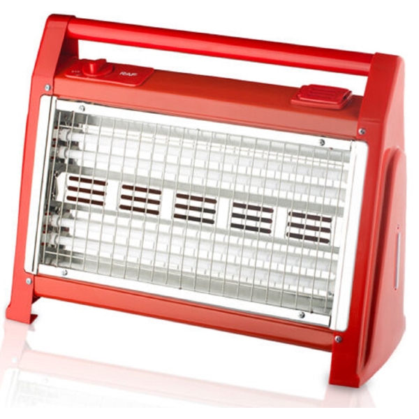 ინფრაწითელი გამათბობელი Raf R.1175, 2400W, 22m², Electric Infrared Heater, Red