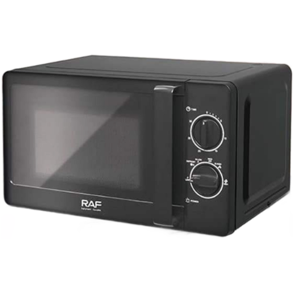 მიკროტალღური ღუმელი Raf R.8008B, 800W, 20L, Microwave Oven, Black