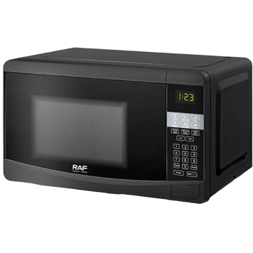 მიკროტალღური ღუმელი Raf R.8009, 800W, 20L, Microwave Oven, Black