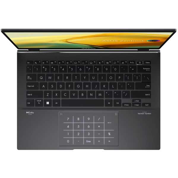 ნოუთბუქი Asus 90NB0W95-M010Z0 Zenbook 14, 14", Ryzen 5-7530U, 16GB, 512GB SSD, Integrated, Black