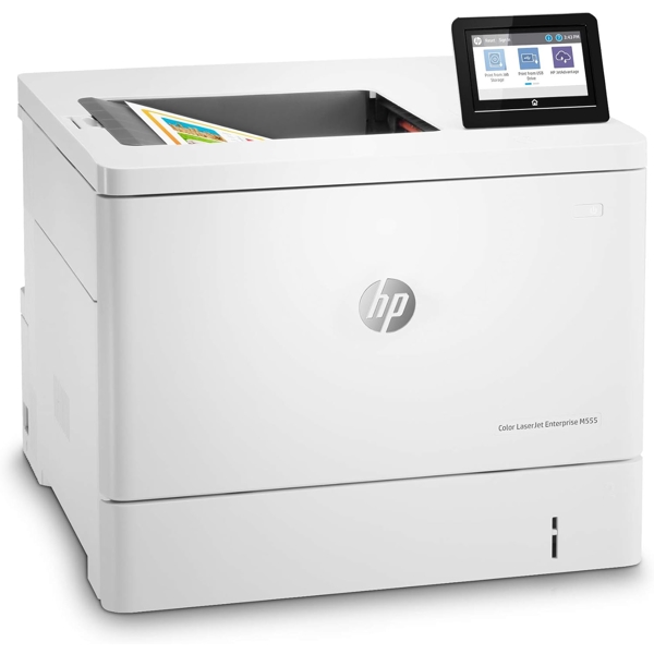 პრინტერი HP 7ZU78A LaserJet M555dn, A4, USB, Ethernet, White