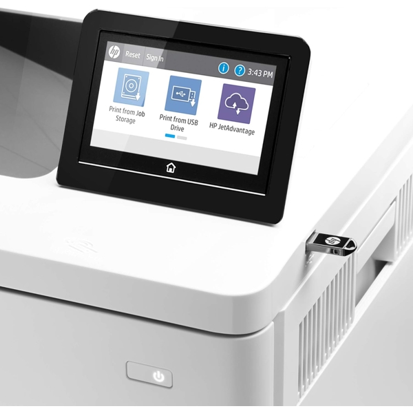 პრინტერი HP 7ZU78A LaserJet M555dn, A4, USB, Ethernet, White