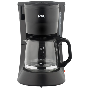 ყავის აპარატი Raf R.100, 600W, 0.6L, Coffee Machine, Black