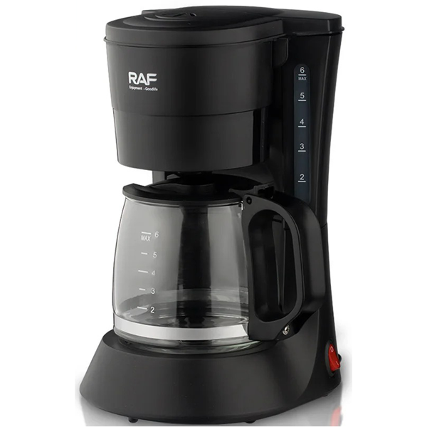 ყავის აპარატი Raf R.100, 600W, 0.6L, Coffee Machine, Black