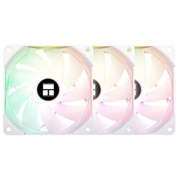 ქულერი ThermalRight TR-TL-C12RW-S*3, RGB, 120mm, 1500RPM, Cooler, White