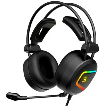 ყურსასმენი A4tech MC750 Bloody, Gaming Headset, Wired, RGB, USB, Black