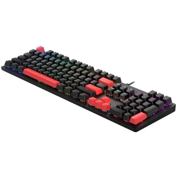 კლავიატურა A4tech S510R Bloody, Brown Switch, Wired, RGB, USB, Gaming Keyboard, Black
