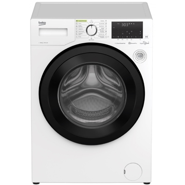 სარეცხი მანქანა Beko WTE 10736 CHT bPRO 500, 10Kg, A, 1400Rpm, Washing Machine, White